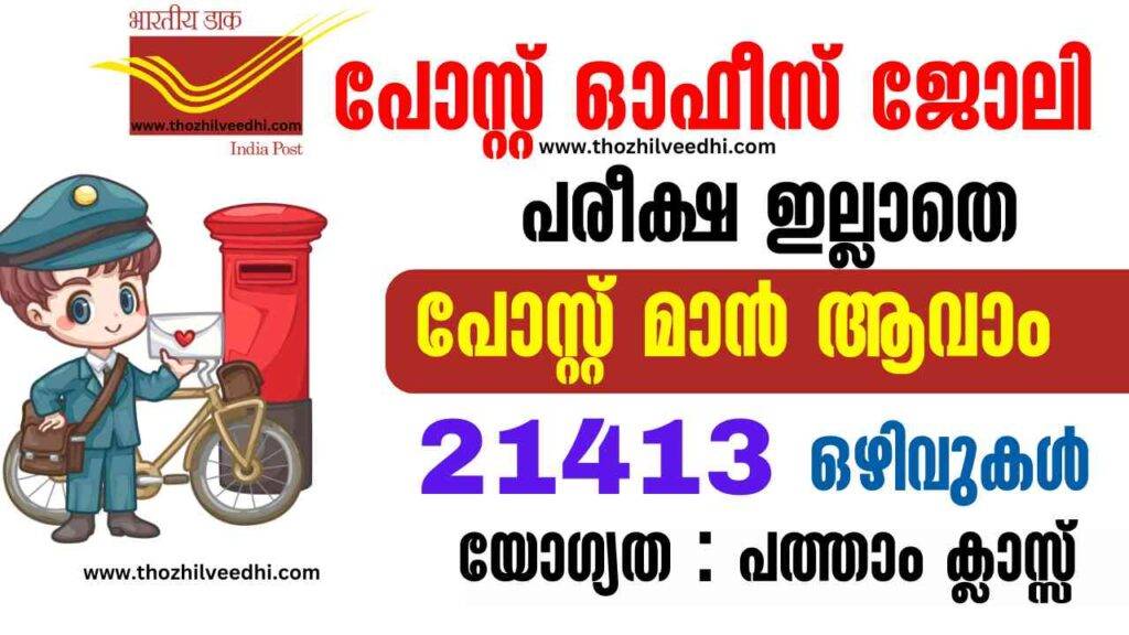 India Post Office GDS Recruitment 2025 Apply Online For Latest 21413